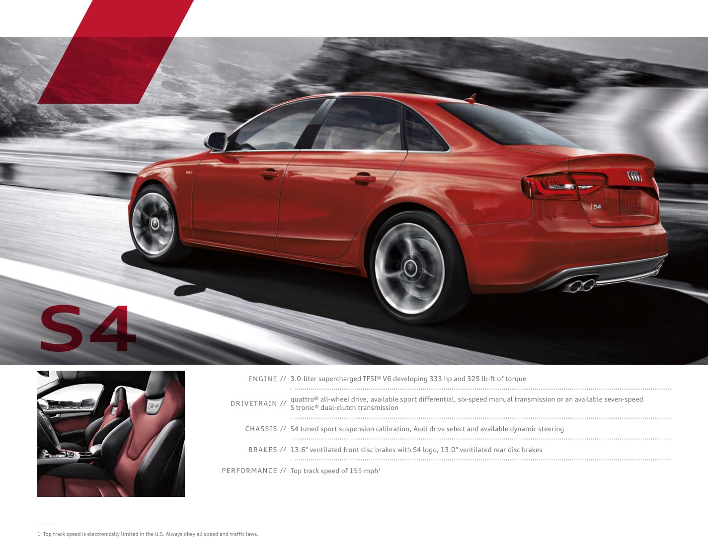 2015 Audi A4 Brochure Page 31